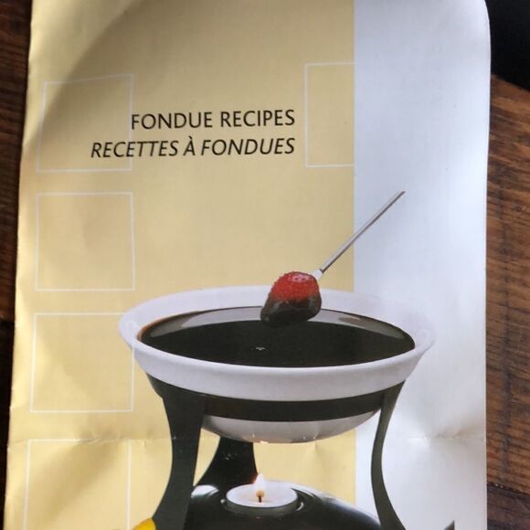 Vintage 7 pc Chocolate Fondue Set New in Box - Picture 2 of 7